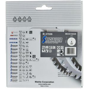 Produktbild für Kreissägeblatt Makita B-47036, Specialized