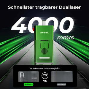 Produktbild für Graviermaschine xTool F1 10W, LK4, 115 x 115 mm