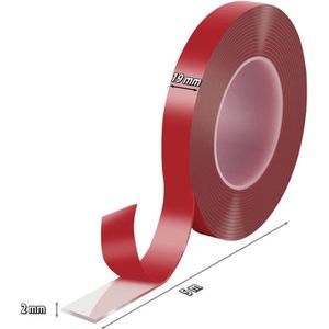 Produktbild für Doppelseitiges-Klebeband Poppstar 1010384