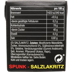 Produktbild für Lakritz Spunk Salzlakritz, würzig &amp; gesalzen
