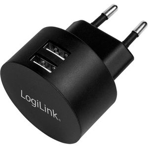 USB-Ladegerät LogiLink PA0218, 10,5W, 2,1A