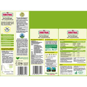 Produktbild für Dünger Substral Gartendünger