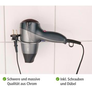 Produktbild für Haartrocknerhalter Wenko Milano 18280100