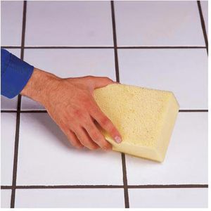 Produktbild für Fliesenwaschset Triuso FLSET10, Eimer mit Rädern, 22 Liter