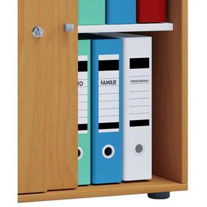 Produktbild für Schiebetürenschrank VCM Lona XL, Holz
