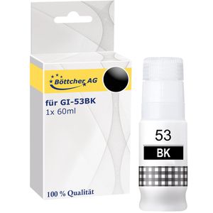 Produktbild für Tinte Böttcher-AG für Canon GI-53BK