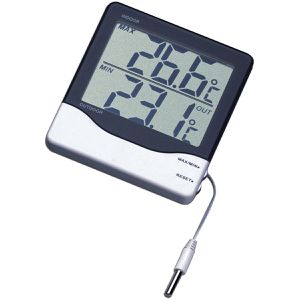 Produktbild für Thermometer TFA 30.1011.K, mit LC-Display, digital