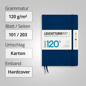 Produktbild für Notizbuch Leuchtturm1917 Edition 120G, Karton Hardcover