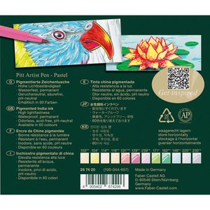 Produktbild für Tuschestifte Faber-Castell Pitt Artist Pen 267420