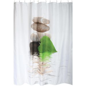 Produktbild für Duschvorhang MSV Anti-Schimmel Lingga, 180 x 200 cm