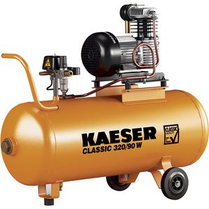 Kompressor KAESER CLASSIC 320/90 W, 77 dB(A), 1500 W, 230V
