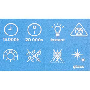 Produktbild für LED-Lampe Philips Filament, E14