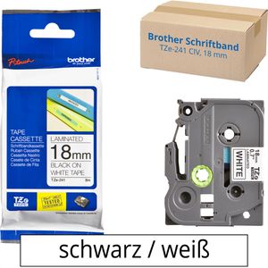 Schriftband Brother TZe-241 CIV, 18mm