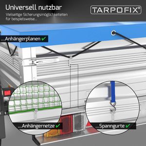 Produktbild für Planenhaken Tarpofix PH1, Flachhaken