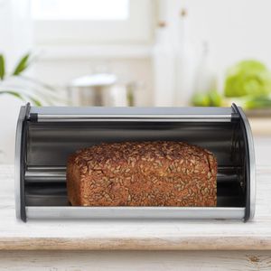 Produktbild für Brotkasten Relaxdays 10023832, Edelstahl