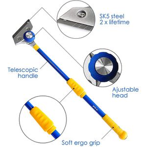 Produktbild für Tapetenschaber S&amp;R 432100002, mit schwenkbaren Kopf