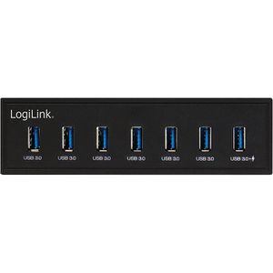 Produktbild für USB-Hub LogiLink UA0342, schwarz, intern