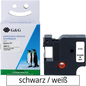 Schriftband GG-image für Dymo 46012, D1, 12mm