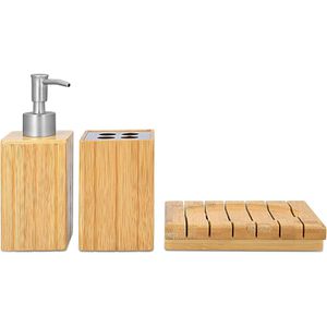 Produktbild für Badaccessoires-Set Navaris 50084.03, 3-teilig