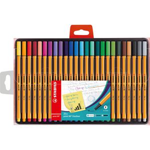 Fineliner Stabilo Point 88, 8825-1, farbig sortiert