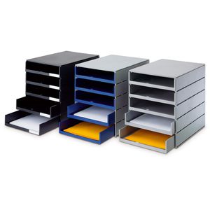 Produktbild für Schubladenbox Styro 14-8001.38, Styroval Pro, A4