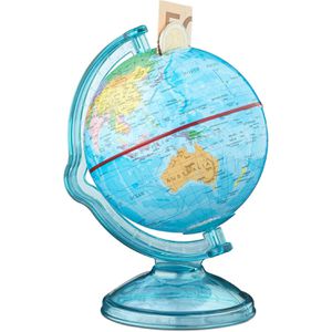 Spardose Relaxdays Globus 10021013