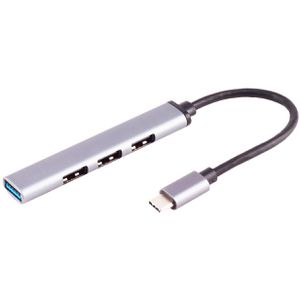 USB-Hub S-Conn 13-50002, silber