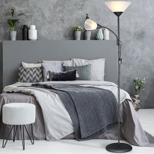 Produktbild für Stehlampe Monzana Alissa, schwarz, 175 cm