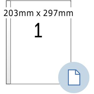 Universaletiketten Herma 8401 Premium, weiß