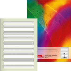 Schulheft Brunnen 104438102, A4