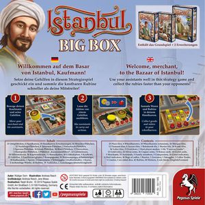 Produktbild für Brettspiel Pegasus-Spiele 55119G, Istanbul Big Box