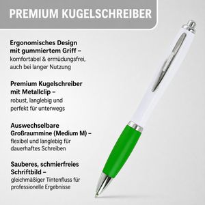 Produktbild für Kugelschreiber Böttcher-AG Premium, mit Metallclip