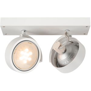 Deckenstrahler SLV Kalu, weiß mit GU10-Fassung