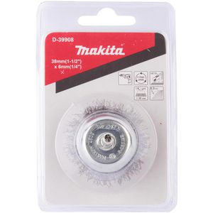 Produktbild für Drahtbürste Makita D-39908, gewellt, Topfbürste