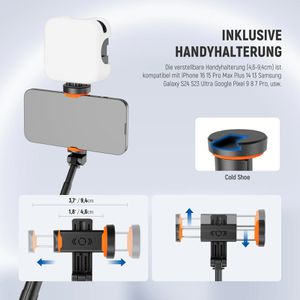 Produktbild für Selfie-Stick Neewer PA992, 32 bis 147 cm