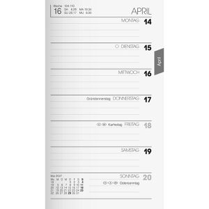Produktbild für Taschenkalender Brunnen 1075800007, Ersatzkalendarium, 2027