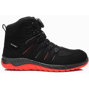 Produktbild für Sicherheitsschuhe ELTEN Maddox BOA black-red Mid, ESD, S3S
