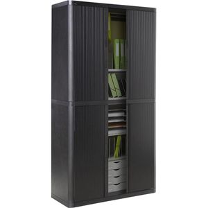 Rollladenschrank Paperflow aus Metall und Kunststoff