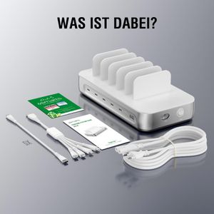 Produktbild für Ladestation 4smarts Team, silber