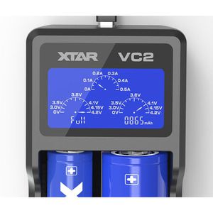Produktbild für Akku-Ladegerät Xtar VC2 USB