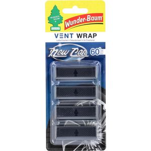 Autoduft Wunderbaum Vent Wrap, New Car, 4 Stück