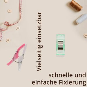 Produktbild für Stoffclips Böttcher-AG Premium Wonderclips, 60 Stück