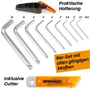 Produktbild für Sechskantschlüssel Hinrichs 1510