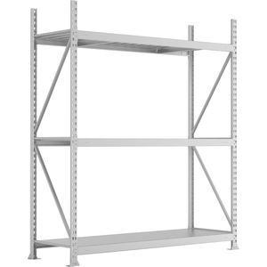 Produktbild für Weitspannregal META-Regalbau 20051236, 3 Metallböden