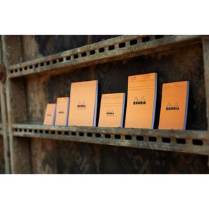 Produktbild für Notizblock Rhodia 13200C, orange, A6