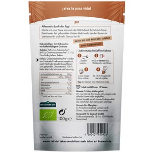 Produktbild für Kakao Koawach pur mit Guarana, Pulver, BIO