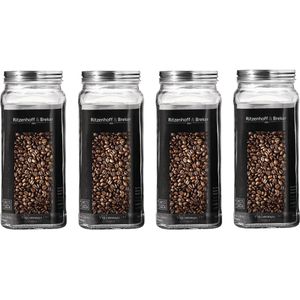 Vorratsglas Ritzenhoff&Breker Vio mit Metalldeckel