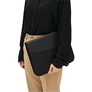 Produktbild für Schreibmappe Böttcher-AG Symposium, schwarz, Polyester / PVC