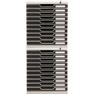 Produktbild für Schubladenbox Exacompta 332014D, Modulo, A4