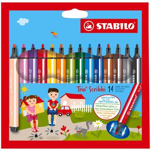 Filzstifte Stabilo Trio Scribbi 368/14-01